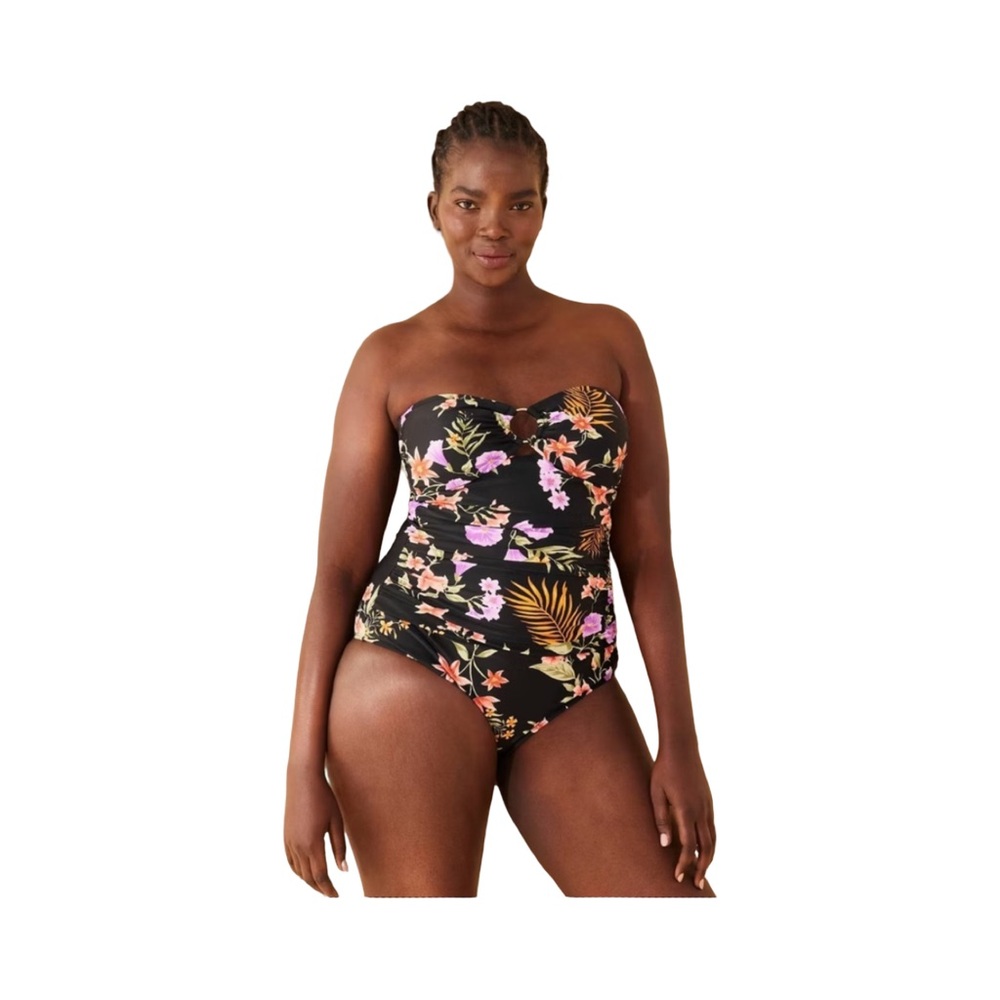 Center Ring-Front Tummy Control One Piece
Swimsuit - Picture 6 of 10